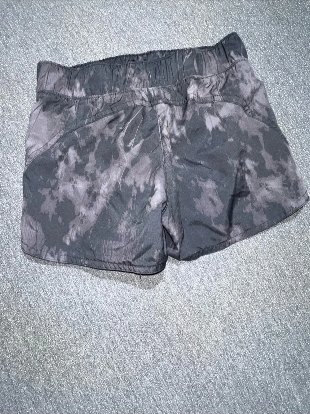 Old Navy Black Tie-Dye Athletic Shorts